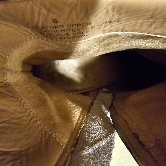 Leopard Print Block Heel Ankle Boots With Side Zipper Closure For Women size 8M - Picture 10 of 10